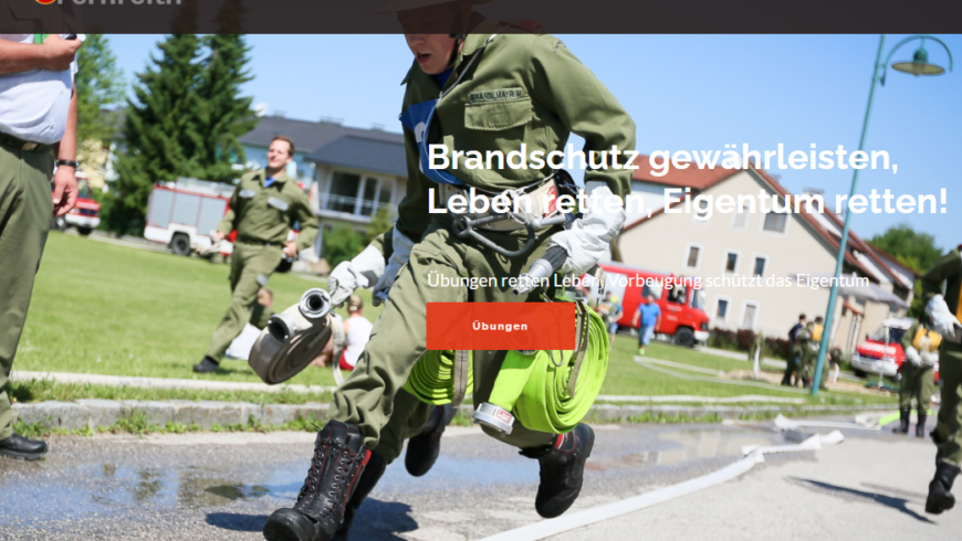 Neue Homepage der FF Fernreith
